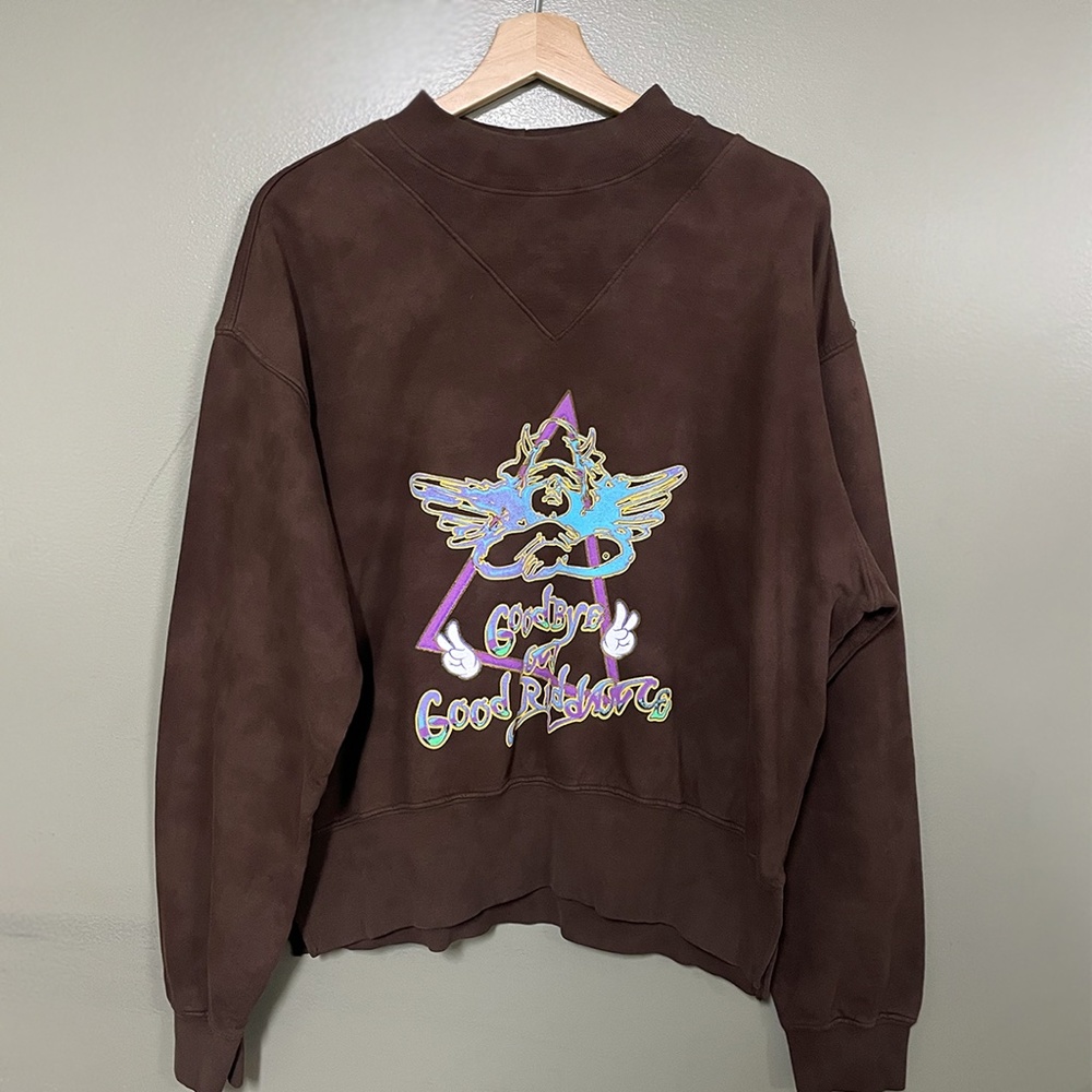 NWOT Boys Lie Goodbye and Good Riddance Crewneck - Picture 5 of 7
